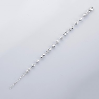 92.5 Sterling Silver Bracelet Fancy Bracelet Collection for Women's